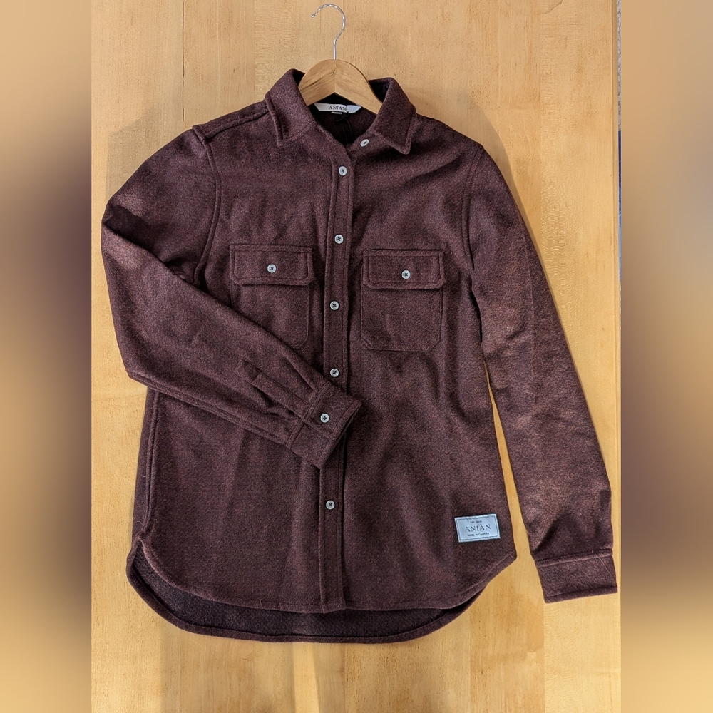 ANIAN Women's Berlino Wool shirt